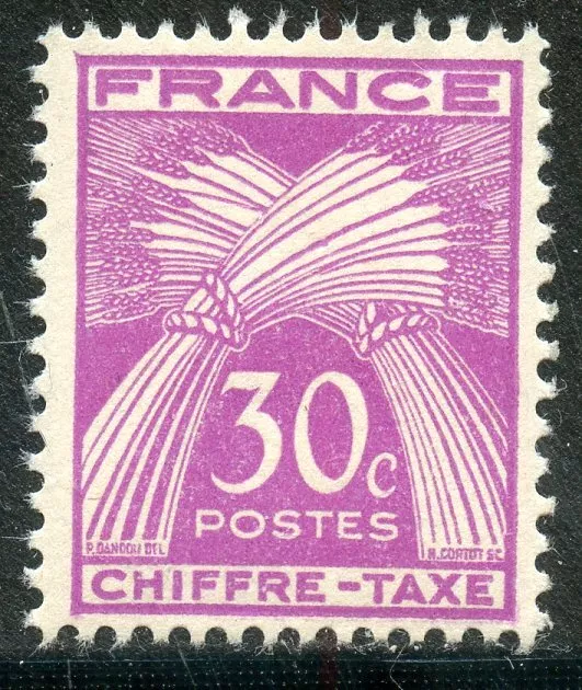 Stamp / Timbre De France Taxe Neuf Sans Charniere N° 68 **