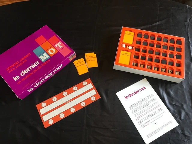 Jeu De Société DECRYPTO édition 1980 Par Armand Jammot - Occasion, Complet
