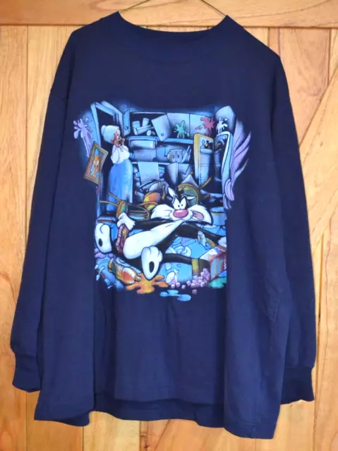 Vintage Looney Tunes Sylvester & Tweety Bird "It wasn't me" Sweatshirt