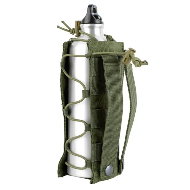 Bolso táctico para botellas de agua Molle militar senderismo bolsa para calderas 3