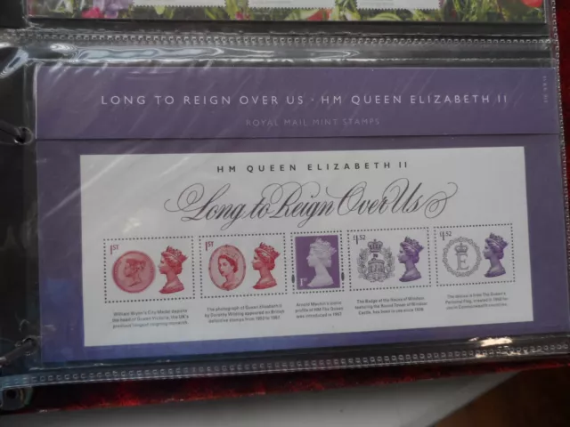 GB 2015 516 Long to Reign over us Royal Mail Presentation Pack in mint condition