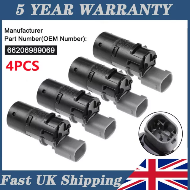 4x PDC Parking Sensor For Jaguar Land Rover Range Rover Vogue YDB500301 SPR -UK