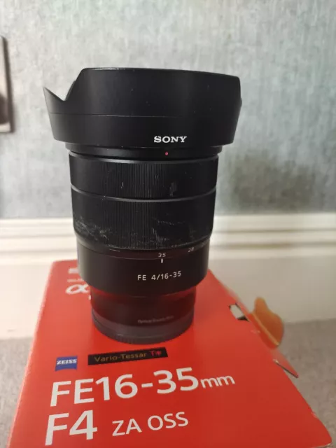 Sony E-MOUNT 16-35mm F4 ZA OSS Carl Zeiss used SEL1635Z