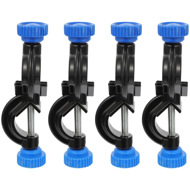 4 Pcs Aluminum Iron Stand Accessories Adjustable Labs Clip Holder