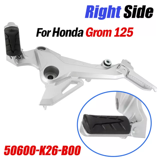 For Honda MSX125 SF GROM Foot Peg Bracket Holder Hanger Set RIGHT 2016 2017-2020