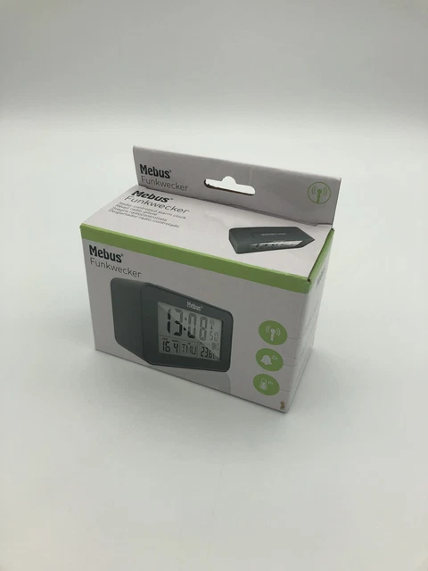 Mebus Digitaler Funkwecker Angebot bei MÜLLER