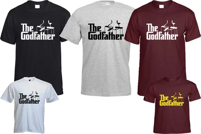 THE Godfather TOP TSHIRT FUNNY FISHING ANGLING CARP FISHERMAN CHRISTMAS GIFT