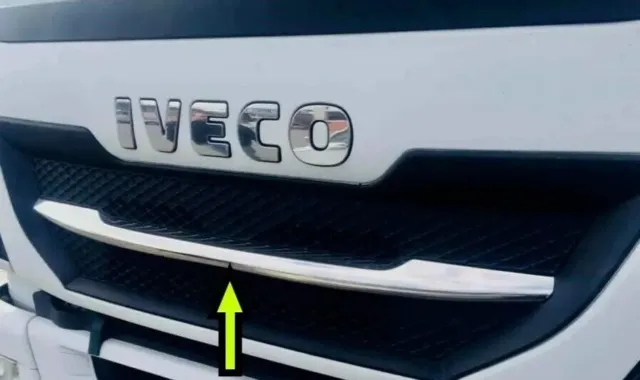 IVECO STRALIS HI-WAY CHROME FRONT GRILL 1 Pcs. '' STAINLESS STEEL''