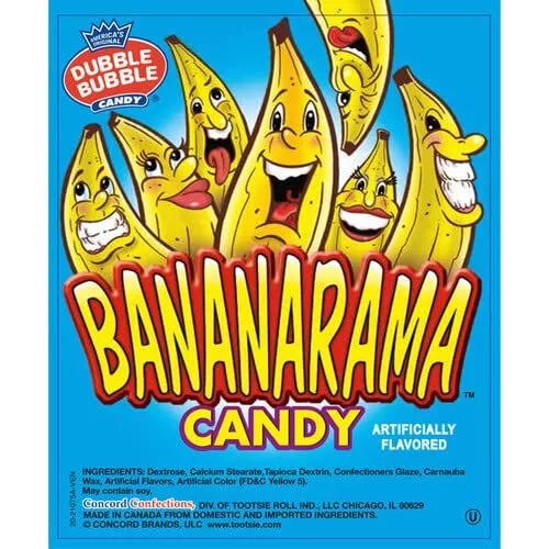 1 Pound Bananarama Candy Bulk Runts Banana Heads 2