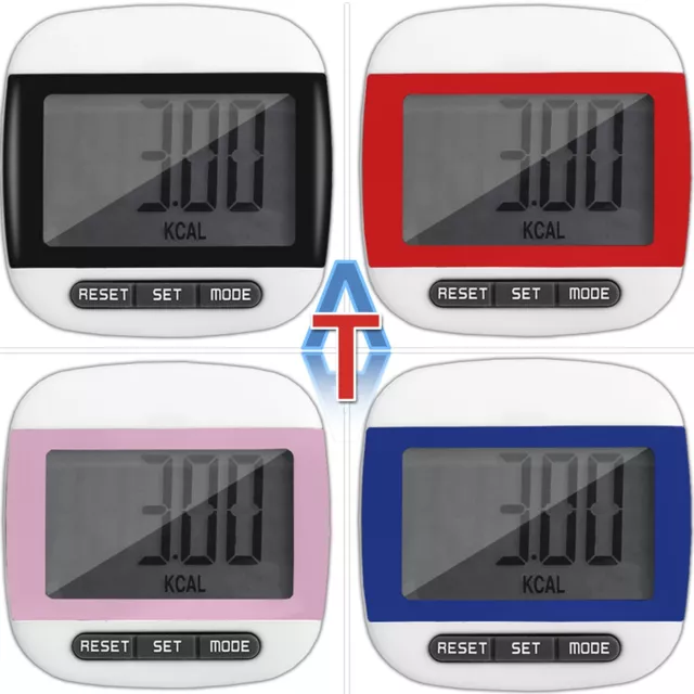LCD PEDOMETER STEP Walking Hiking Jogging Running Calorie Counter with