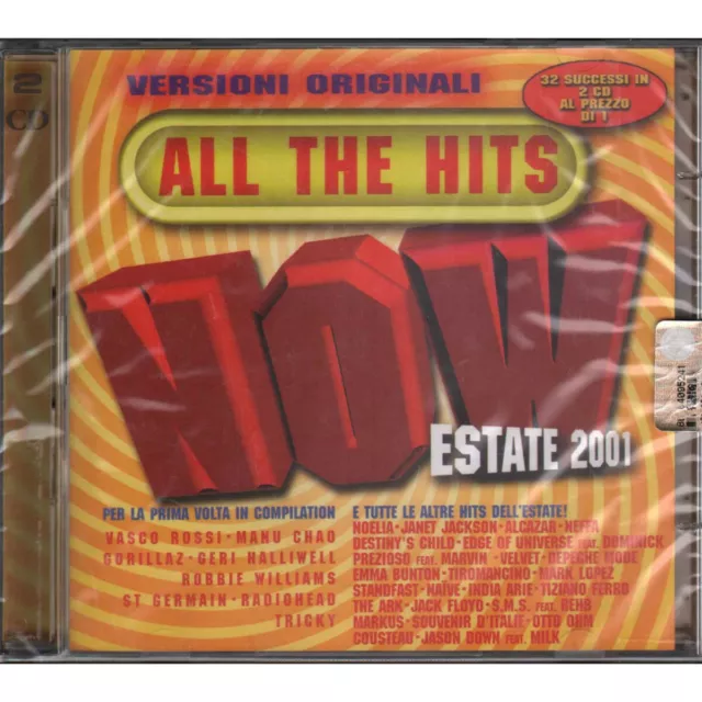 AA.VV. 2 CD All The Hits Now Estate 2001 / EMI Sigillato 0724353483029