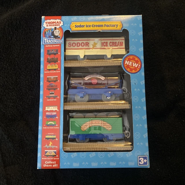 THOMAS & FRIENDS TrackMaster Train Ice Cream Factory Sodor Tanker Cargo