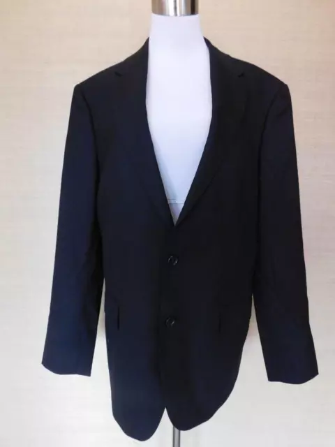 JCrew $300 Ludlow Essential Slimfit Suit Jacket Stretch Fourseason Wool 36S Navy