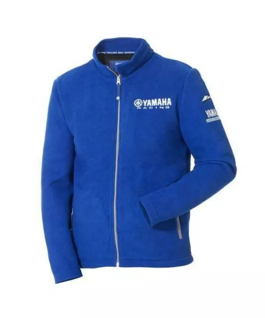 Genuine Yamaha Paddock Blue Men's Matsue Blue Fleece Jacket NEW