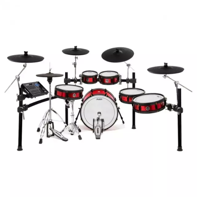 Alesis Strike PRO SE Kit Electronic Drum Kit - with MESH HEADS & WOOD SHELLS