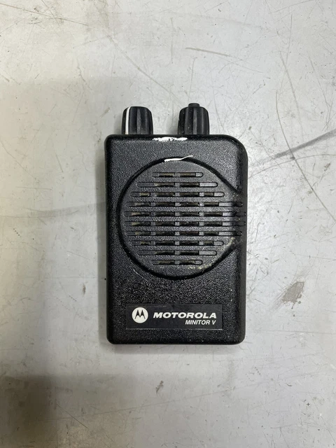 Motorola Minitor V Pager 151 - 158.9975 MHz 2-Ch  - UNTESTED