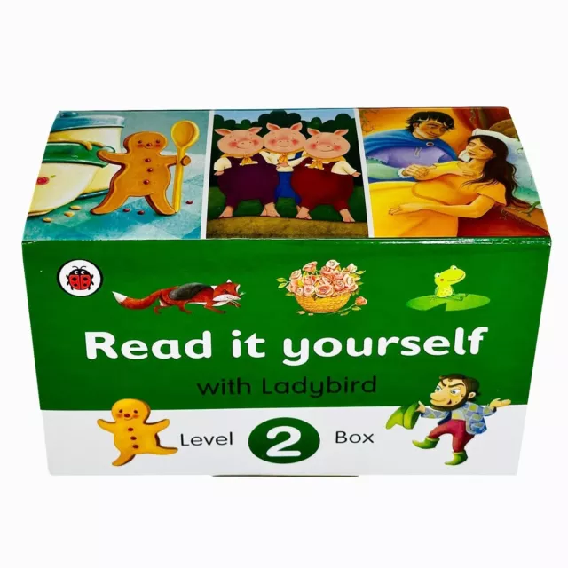 Ladybird Read it Yourself (Level 2) 10 Books Collection Box Set | Ladybird NEW