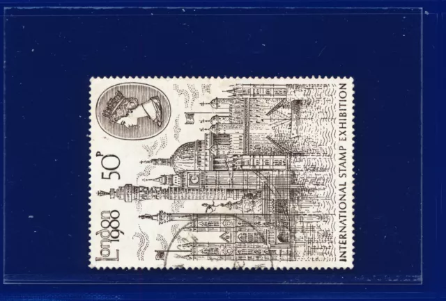 1980 SG1118 50p Intl Stamp Exhibition W446 Fair Used pnkt