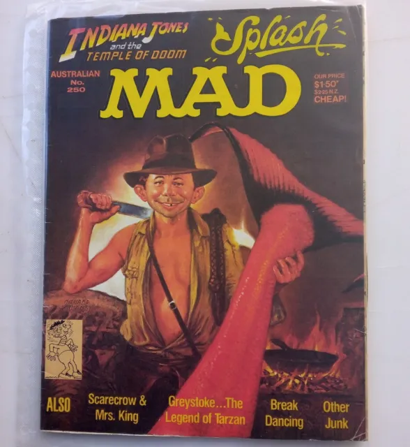 Australian MAD 1984 Number 250 Collectable Humour Humor Magazine 2