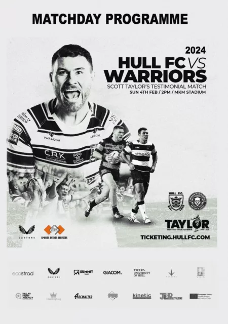 HULL FC v WIGAN WARRIORS 4 February 2024 RUGBY PRE-SEASON FRIENFLY FAN