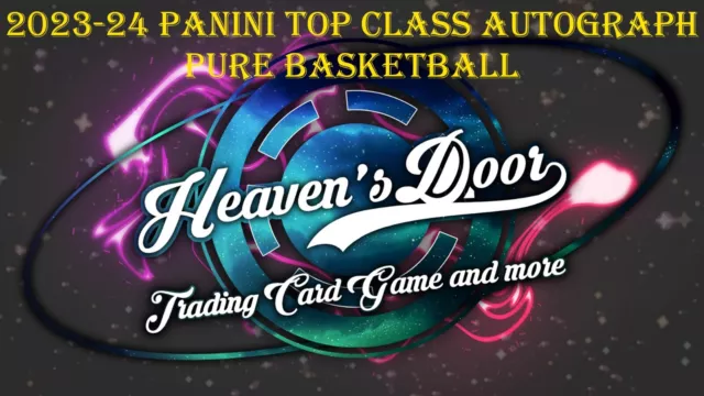 2023-24 Panini Top Class Autograph, Pure Basketball, NBA, All Cards From 1-135