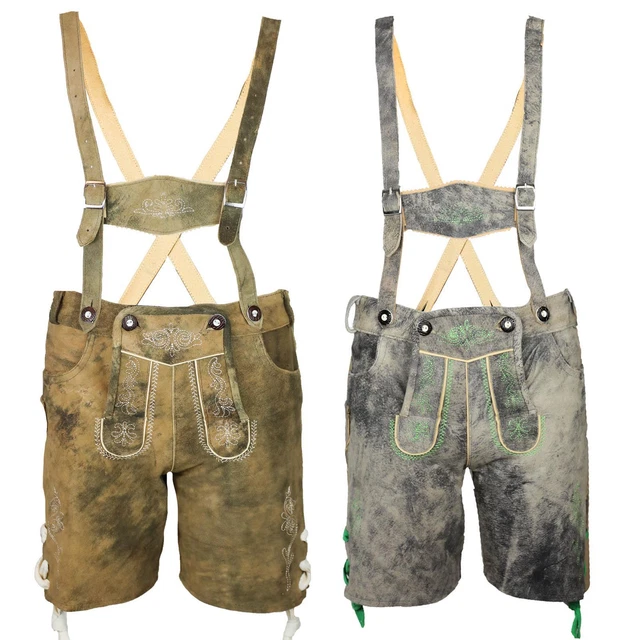 Pantaloni folcloristici bambini pantaloni in pelle di bambino Luca morbida pelle di capra antichi costumi tradizionali MS