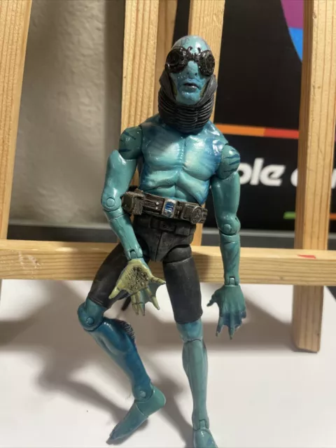 2004 Mezco Hellboy Movie Abe Sapien 7" Figure Loose Previews Exclusive