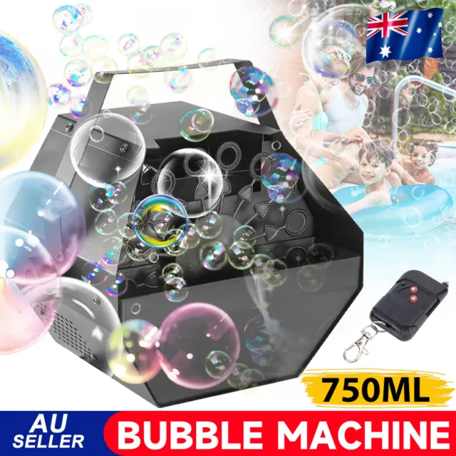 Bubble Machine Blower Maker Portable Automatic Stage for Party Wedding Birthday