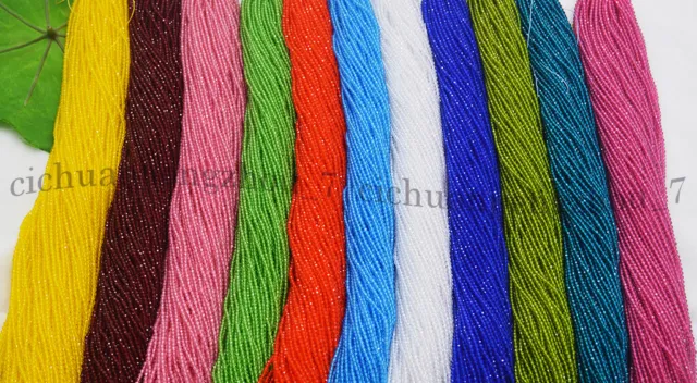 Wholesale 10 Strands 2mm Faceted Multicolor Spinel Round Loose Beads 15'' Strand