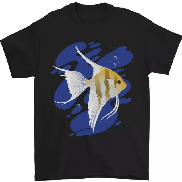 Herren-T-Shirt An Angel Fish in the Ocean 100 % Baumwolle