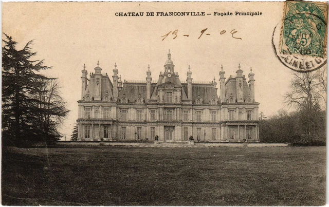 CPA Franconville Le Chateau, Main Facade FRANCE (1331002)