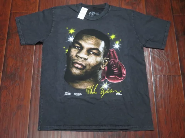 Mike Tyson Collection Shirt Size Large Men Pre Owned Big Graphic NWT NEW