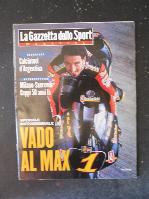 GP del Brasile 1996, Rio de Janeiro, Max Biaggi, Aprilia 250 Foto stock