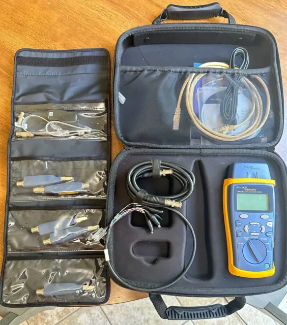 Fluke Cable Iq Network Qualification Cable Tester Wire Mapper Cableiq Kit