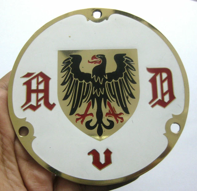 Emblem/mascot/badge - ADAC Grill Badge - Geëmailleerd