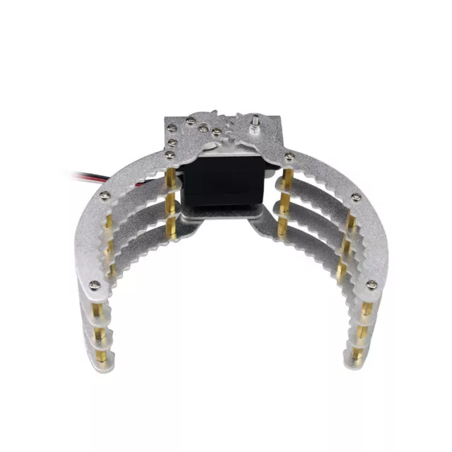 Aluminum Manipulator Mechanical Arm Paw Gripper Clamp For Arduino Robot 230mm