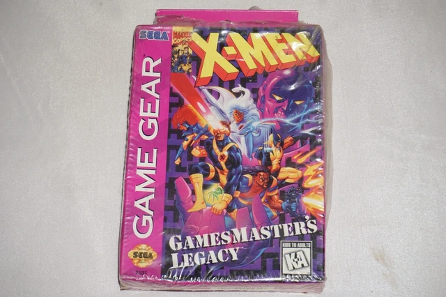 X-MEN GAMES MASTER'S LEGACY MARVEL COMICS SEGA GAME GEAR GG