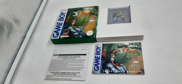 Jeu Nintendo Game Boy Gameboy Earthworm Jim complet