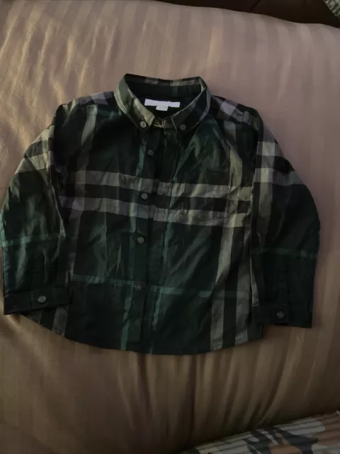 18 Month  Burberry Boy long sleeves