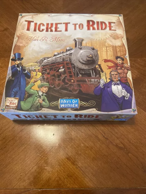 Days of Wonder Ticket To Ride by Alan R. Moon Train Adventure Board Game