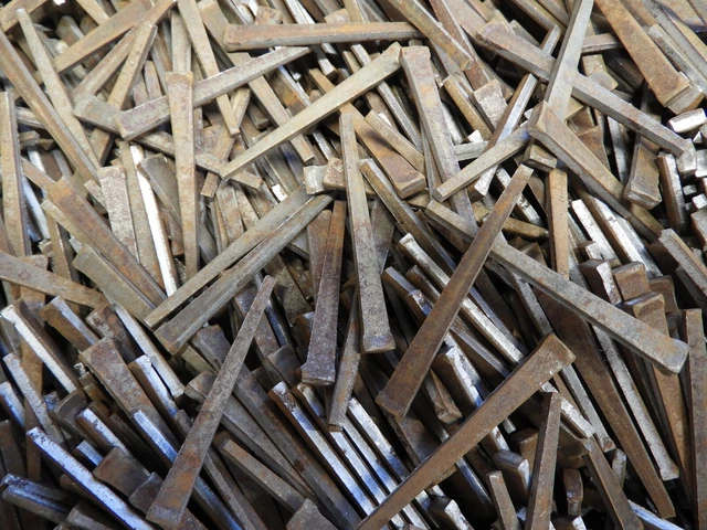 Vintage 7d (2 1/4”) - LaBelle Ironworks Steel Cut Nails - 3 pounds (250 count)