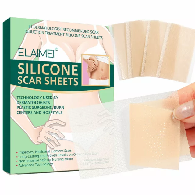 Silicone Gel Strips Patch Scar Away Treatment Tape Repair Sheet Tool Care