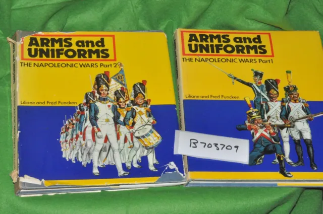 napoleonic / guide - funken arms & uniforms wars part 1 & 2 book - (B703709)
