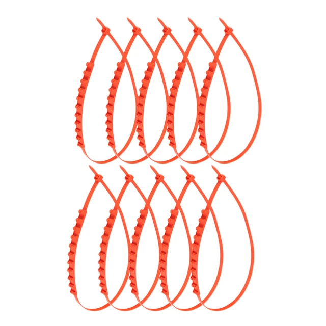 Set 10 pezzi catene pneumatici nylon flessibile auto fango antiscivolo fango