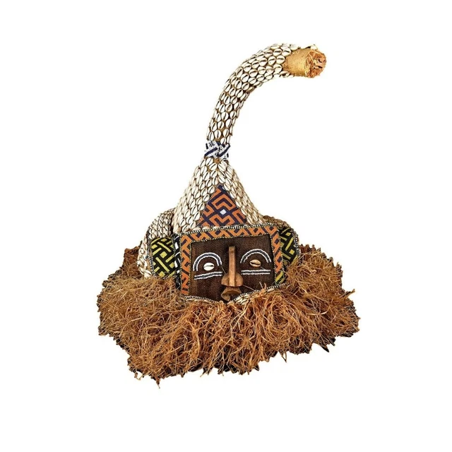 Kuba Moshambwooy Helmet Mask Elephant Congo African Art