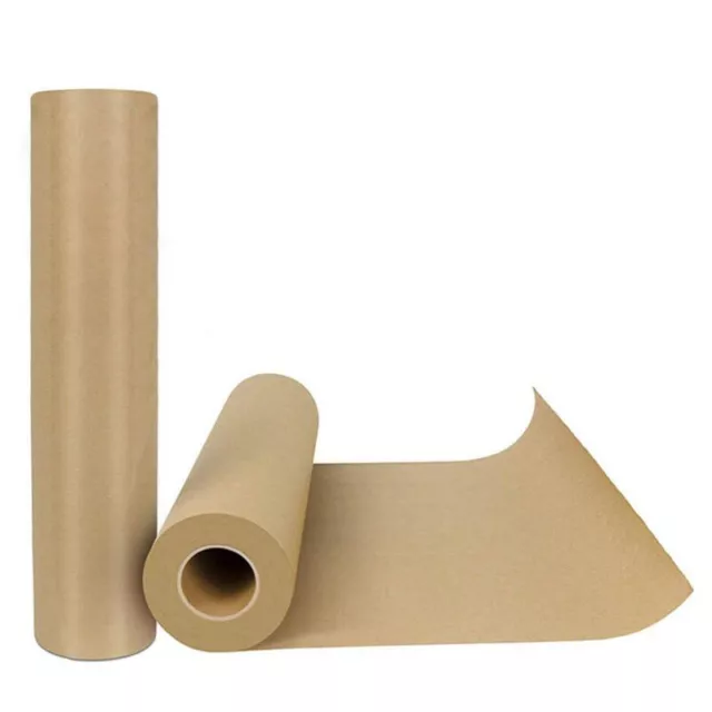 Strong Brown Kraft Paper Roll For Wrapping & Parcel Packing 90gsm Thick