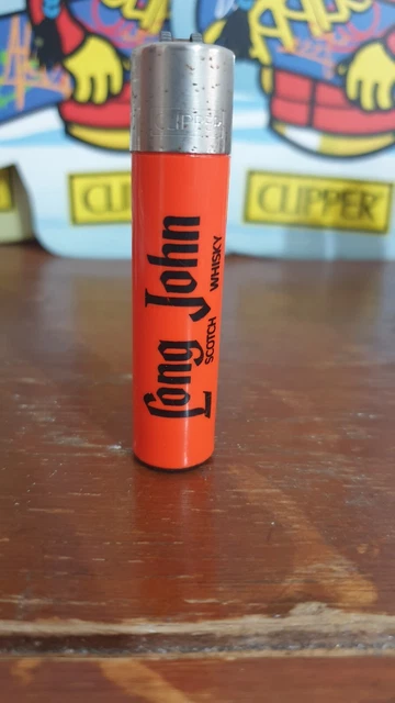 ACCENDINO CLIPPER LONG Jonh SMOKER-LIGHTER-BRIQUET-MECHERO-FEUERZEUG ...