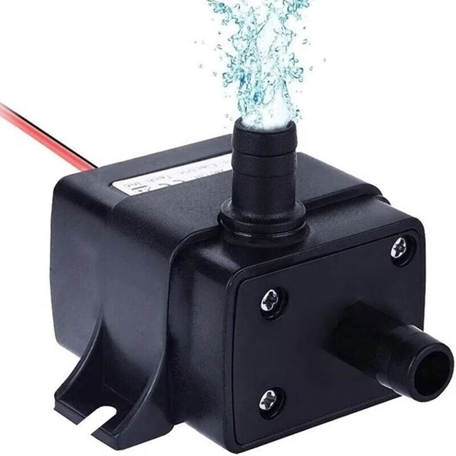Tauchpumpe 12V Mini Wasserpumpe 600 L/H 5m Lift 12V Tauchwasserpumpe