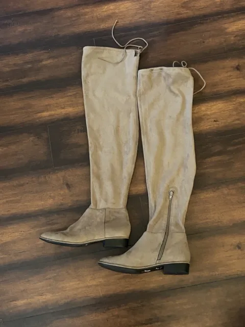 Call It Spring Legivia Over the Knee Heeled Boots Size 8