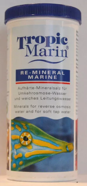 Minerales marinos Tropic Marin reminerales para ósmosis inversa 250 g